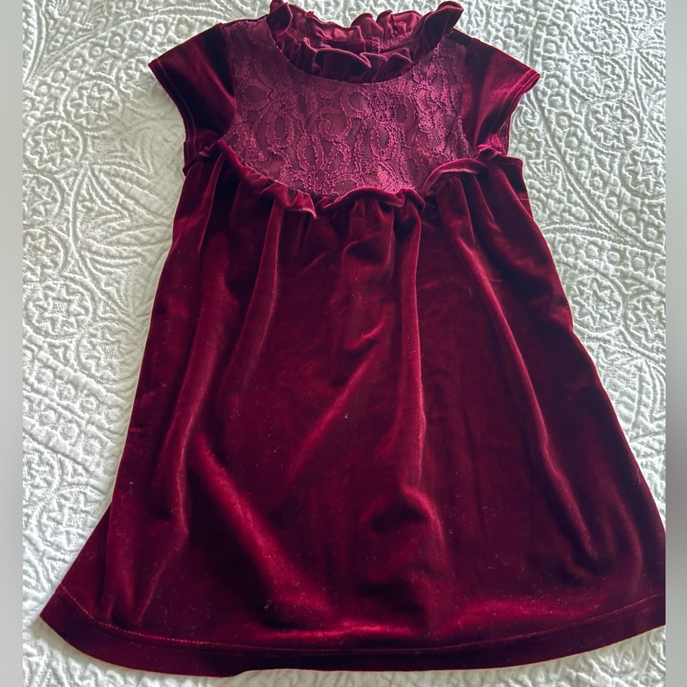 Red Velvet Holiday Dress